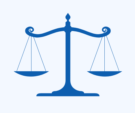 Illustration showing a balance — representing the Greek Youth Governance & Legal Support for Greek Youth / Jeunesse Grecque