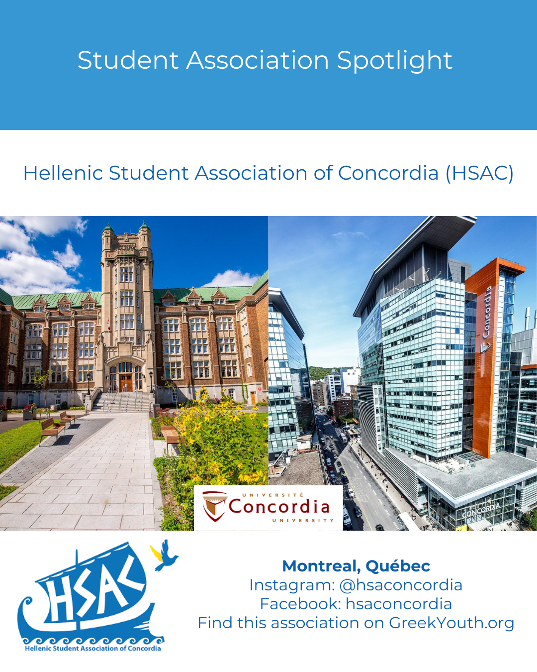 CONCORDIA UNIVERSITY – HELLENIC STUDENT ASSOCIATION