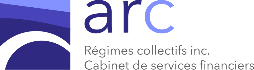 Logo for Arc Group Benefits in French.